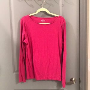Pink J. Crew Artist Tee